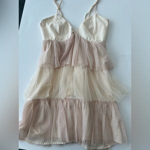 TOBI slip dress size s/p. Never worn. Delicate blush color.